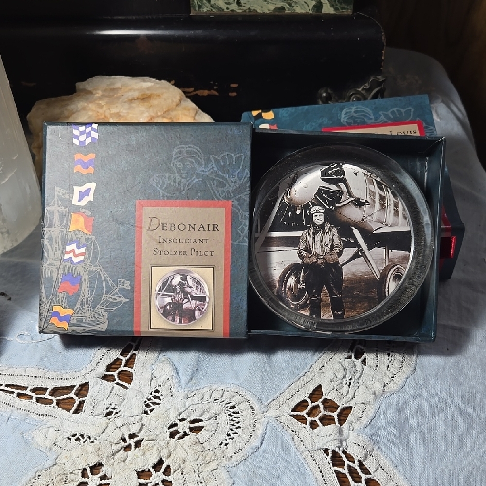 Three Vintage Inspired Paperweight by Authentic Models-Aviation Themed-TIA - Picture 6 of 12